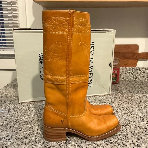 Frye Campus Stitching Horse Boots - Picture 2 of 14